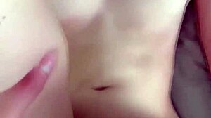 She challenges you with her tight wet pussy