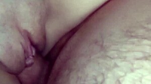 amateur sex in the dark with hot kisses and cum in pussy