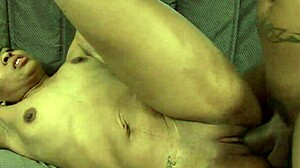 Black Milf Riding A Cock