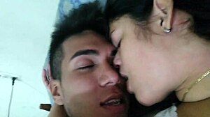 black lover takes me hard from my neck and fucks me rough to breed my pussy