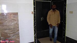 husband wakes his wife up to his hammer headed dick for quickie