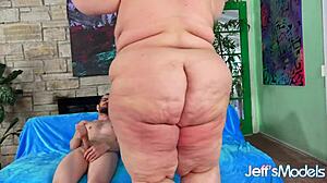 Chubby plump milf erin green gets deeply stuffed in her big ass