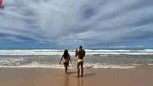 nudist beach adventure turns into orgy with everyone fucking