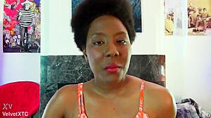 i'm licking this cute black babe's big ass in the interview