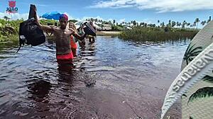 nudist beach adventure turns into orgy with everyone fucking