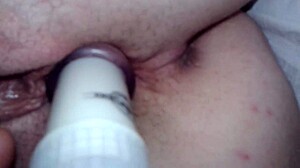 Joice demonstrates pussy orgasm using vibrator for jerk off instructions