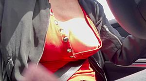 artemisia love takes a solo car ride with some flashing