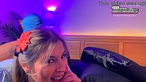 Elsa gets a hard spanking and dominated by big black bull.