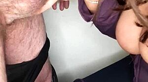 Italian Amateur Swallows Big Cock Cum In Mouth And On Tongue