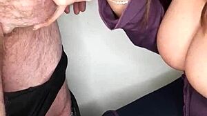 Italian Amateur Swallows Big Cock Cum In Mouth And On Tongue