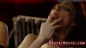 Jade Jantzen Bound in Cafe Bondage Domination for Intense Pleasure