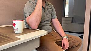 STEPMOM CHEATS WITH STEPSON WHILE HUSBAND'S AT WORK - RUSSIAN AMATEUR WITH CONVERSATION AND ENGLISH SUBTITLES