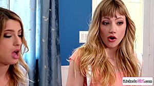 Best Friend's Hairy Pussy Licking Surprise