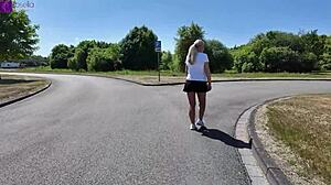 i had public bareback sex with a stranger, creampie and mouth piss at rest stop part 1