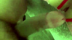 Latina Milf Tiffanny in Pantyhose and Anal Beads Homemade