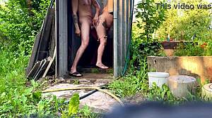 I Fucked a Pregnant Woman in the Shower and She Had an Intense Orgasm!