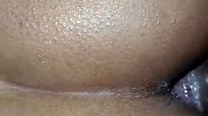 in the bedroom, a cute young indian wife screams during her first time getting her huge ass fucked hard by her husband