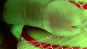 Latina Milf Tiffanny in Pantyhose and Anal Beads Homemade