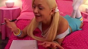 Lil Lexy Fingers Herself In Solo Scene