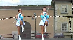 Two Nice Majorettes