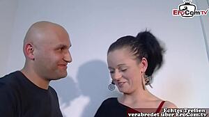 Deutsche Teen Wife Shared First Time In Amateur Casting Mmf