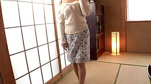beautiful busty japanese milf fucks hard