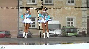 Two Nice Majorettes