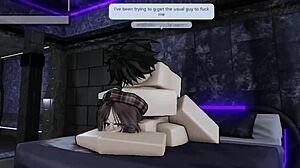 i love how my personal slut rides my big cock and makes me cum twice in a row on roblox