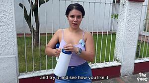 Is Paula's big ass ready for her first porn casting interview?