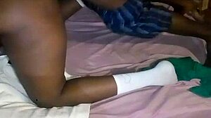 ebony chick wanted some bsckshots doggy style