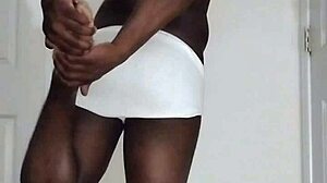 My first time masturbating since august 24th of this year and wearing white underwear 1 😊