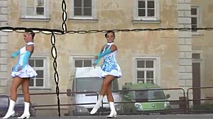 Two Nice Majorettes