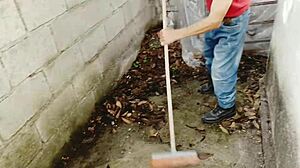 The Intriguing Beautiful Busty Boss Interacts with Her Old Employee in an Unexpected Way