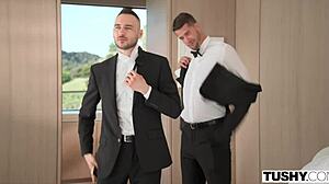 cherry kiss blonde anal queen gets double penetration orgasm 😍