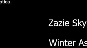 Winter And Zazie Share Sensual Tribbing In Snowy Trailer