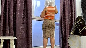 Mature maid doesnt mind being fucked in the ass