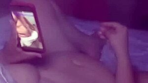 I arrived early and caught her masturbating for another guy