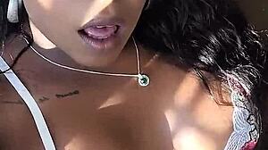 Gabi From Ribeirão Preto Enjoys Morning Masturbation Session