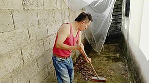 The Intriguing Beautiful Busty Boss Interacts with Her Old Employee in an Unexpected Way