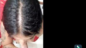 Three girls receive facials after sucking