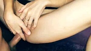 Morning sex with beautiful hot 35 years milf wife