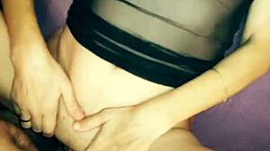 Morning sex with beautiful hot 35 years milf wife