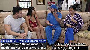 mia's pussy blasted, brother watching?