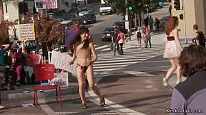 Bound Person In Public Flower Shop