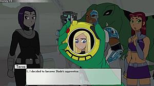 Bumblebee has some fun in the bathroom during 18 titans part 24 😊