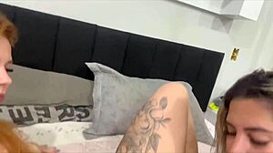 My girlfriend watched as I fucked her married friend part 2.