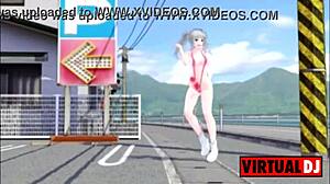 Mmd futanri masturbation dance wavefile mixed by dj riko