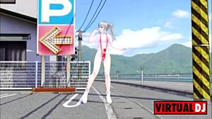 Mmd futanri masturbation dance wavefile mixed by dj riko