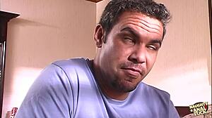 sensational blonde milf offers her butt hole for intense anal drilling