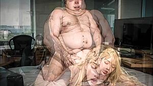 i enjoyed quick sex with a fat man as a blonde.